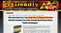 Desktop Screenshot of 13deadly.com